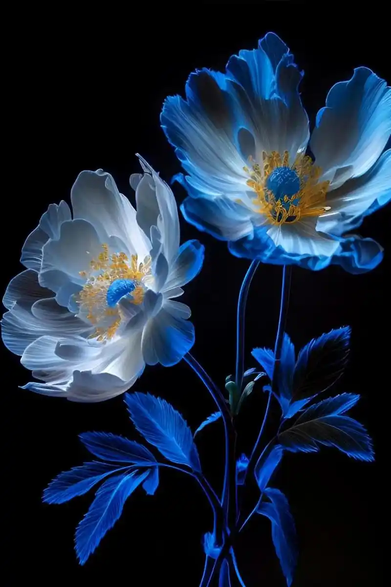 蓝色治愈系壁纸 梦想是蓝色的,因为蓝色是温暖的颜色,生命因为梦想而