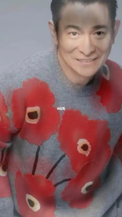 刘德华同款花朵毛衫上架_刘德华_毛衣_时尚_穿搭_上衣