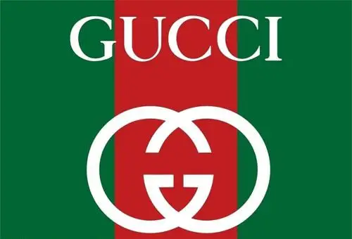 古驰logo就是两个g面对面对着.