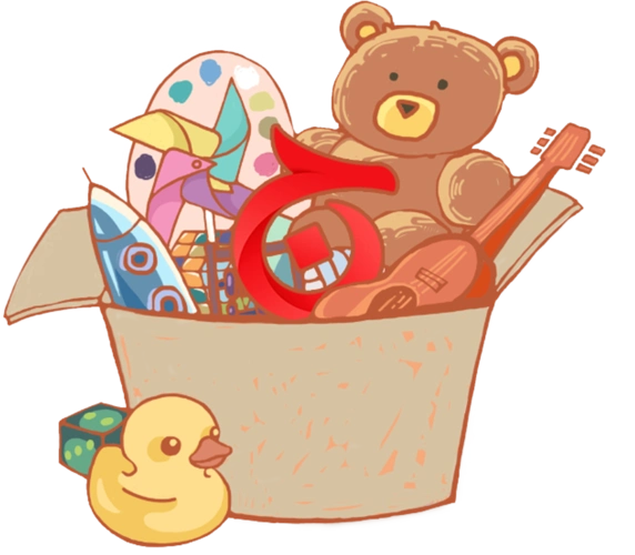 卡通玩具手绘装饰图片