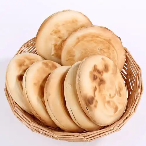 火烧饼20个山东杠子头硬面火烧馍馍馒头北烧饼面食s燕