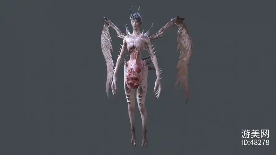 异形女怪物模型