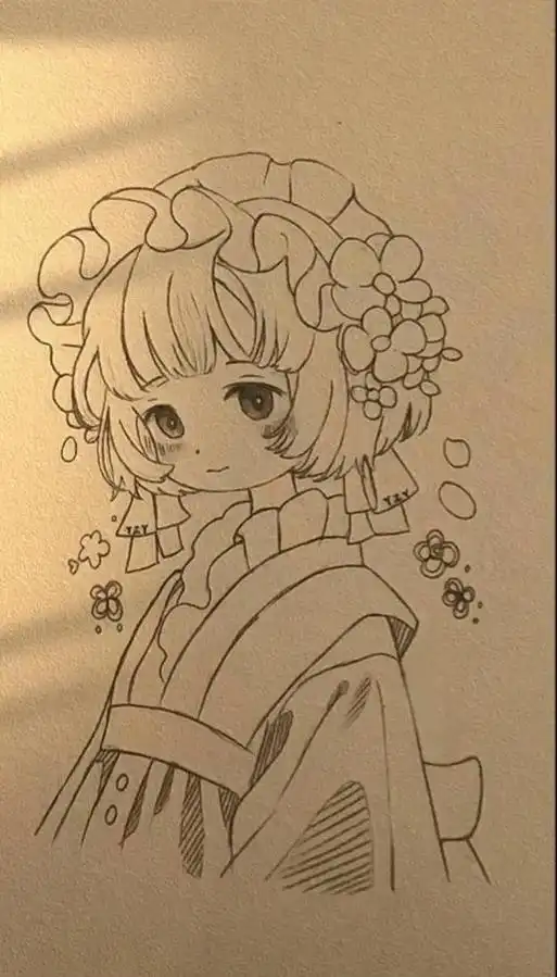 二次元 #手绘 #动漫人物绘画 #二次元动漫 #动漫绘画  - 抖音