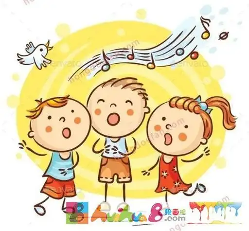 唱歌音乐会以及各种乐器简笔画大全