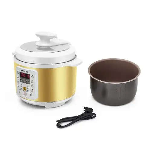 【官方授权】奔腾(povos)电压力锅 ln5175 5l 智能预约 黄色