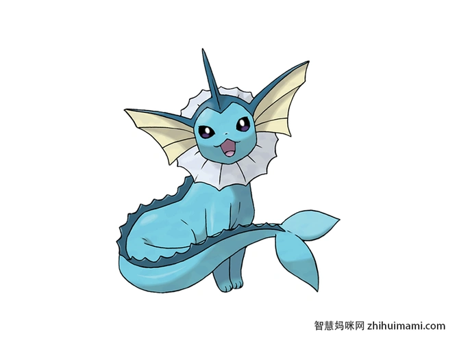 神奇宝贝图鉴水伊布图片