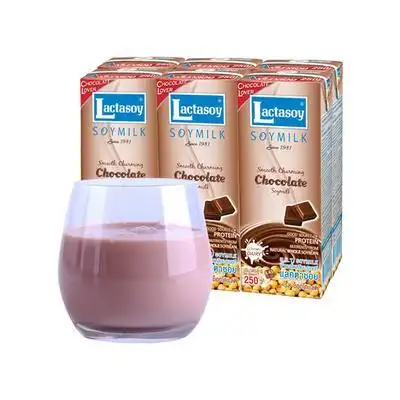 lactasoy 力大狮 巧克力味豆奶 250毫升/盒 6盒装