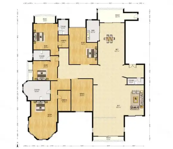 急售829w豪装大平层中间楼层南北通透可按揭包税