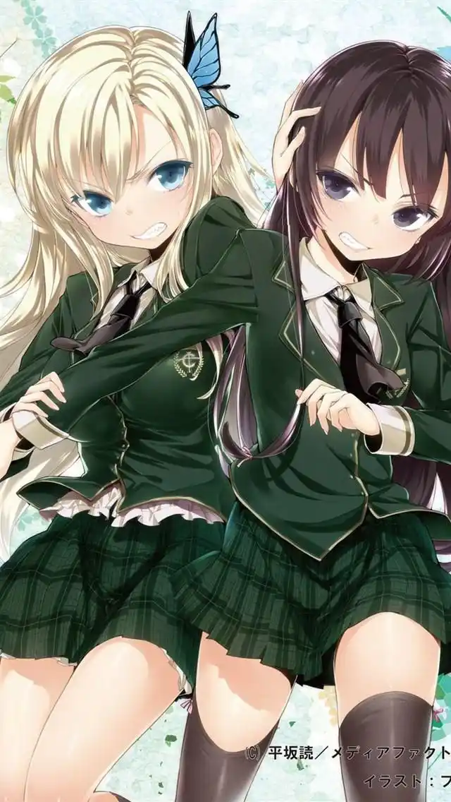 动漫《我的朋友很少》iphone苹果手机壁纸