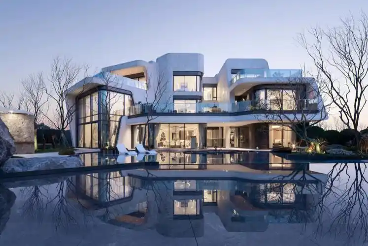 临湖游艇别墅重庆顶级豪宅天湖岛现代独栋