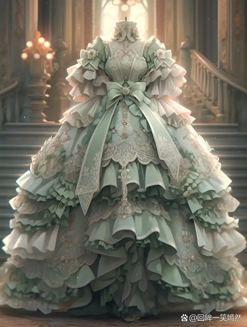 华丽礼服设计参考素材 拿图的朋友记得关注并三联哦,让我知道你喜欢