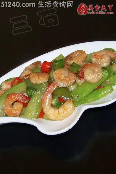 鲜嫩爽滑……丝瓜炒虾仁的做法 - 热菜菜谱菜谱 - 食谱大全