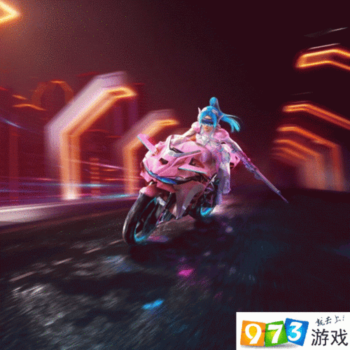 和平精英摩托车梦幻火箭怎么样 摩托车皮肤梦幻火箭欣赏