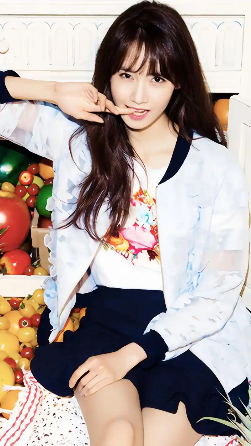 林允儿 #南韩女神 #神仙颜值 又是治愈的一天,壁纸可以小 - 抖音