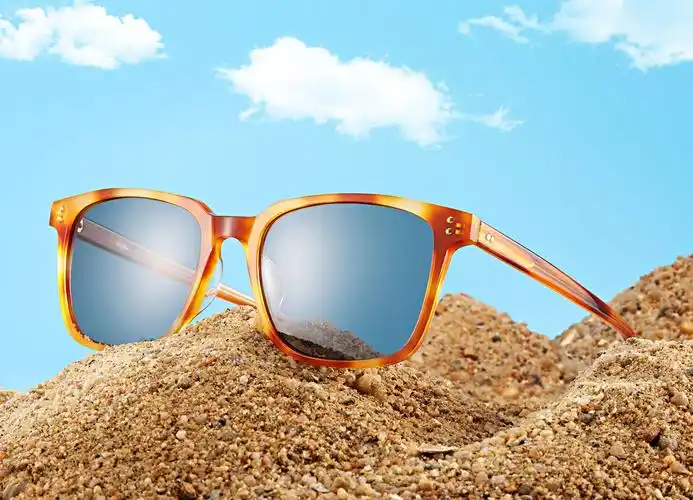 一组眼镜创意拍摄