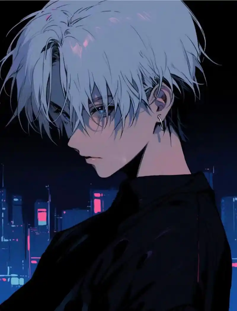 黑暗系画风的喜欢吗?#动漫头像# #二次元美图