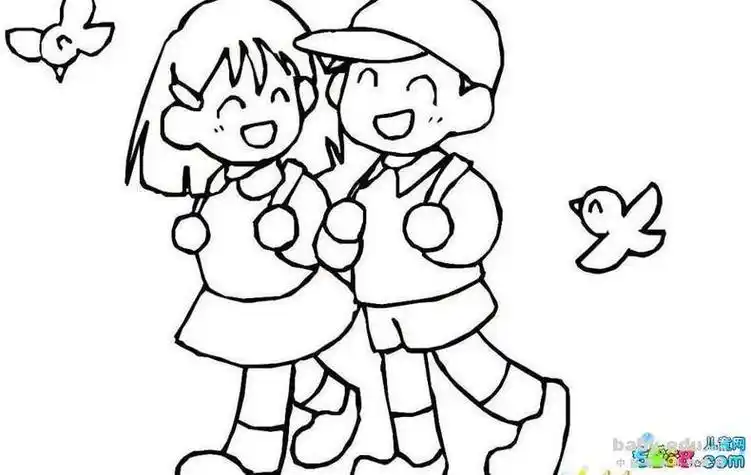 笔画小朋友在扫地简笔画怎么画五一劳动节小女孩做家务扫地简笔画图片