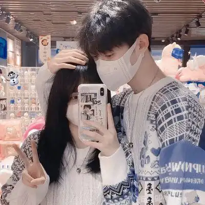 清纯校园学生情侣头像图片