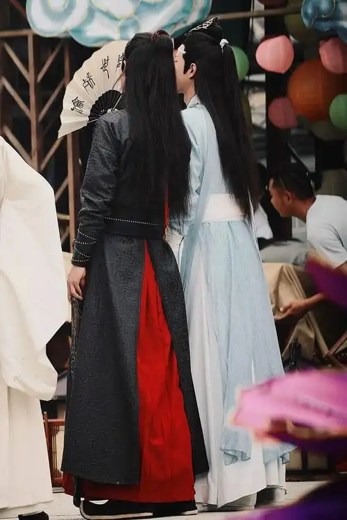 陈情令肖战王一博背影大合集每一幅都是名场面我不淡定了