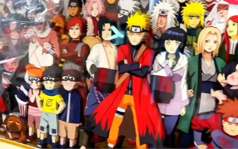 火影忍者全家福,每一个你都能喊出名字吗?