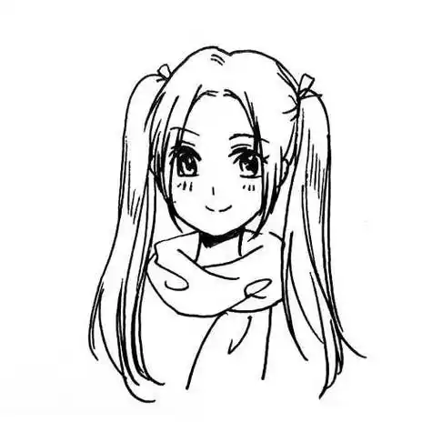 自画像简笔画女生 自画像简笔画女生全身