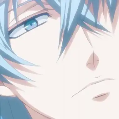 蓝色头发和眼睛男生头像二次元动漫男头帅气冷酷蓝头发图片
