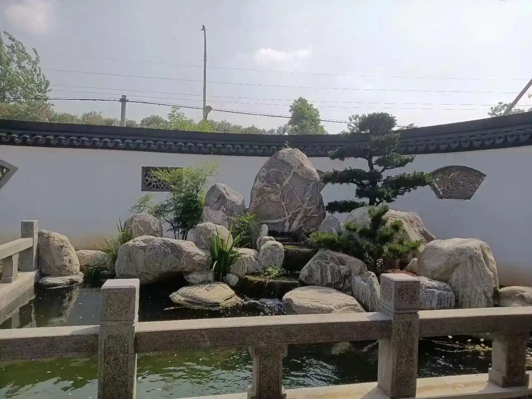 庭院里的小假山-泰山石系列