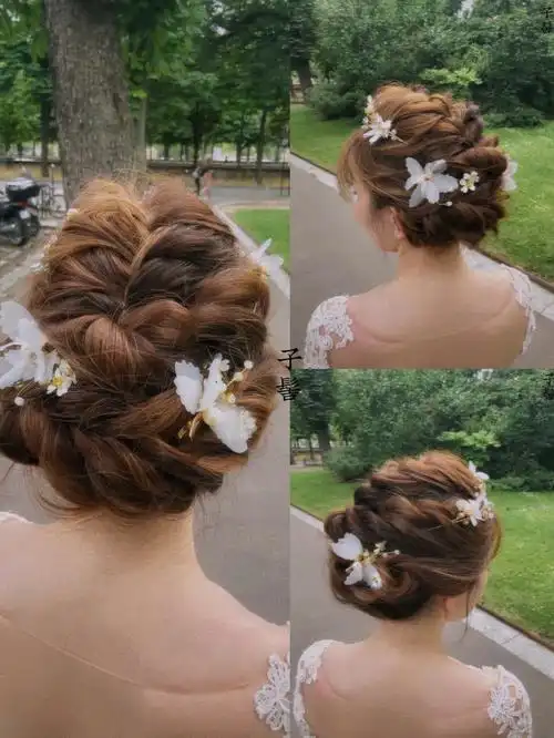 发型笔记16夏复古欧式宫廷感的盘发有了