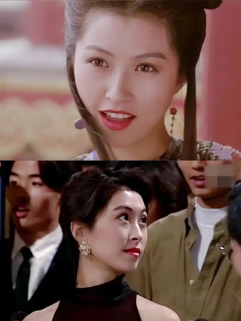 郭蔼明年轻时真的绝美!长发短发随意拿捏,刘青云确实娶到宝了