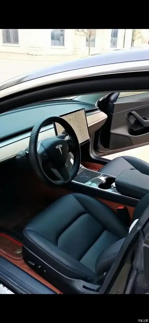 【图】特斯拉model3内饰一览_精彩图集论坛_汽车之家论坛