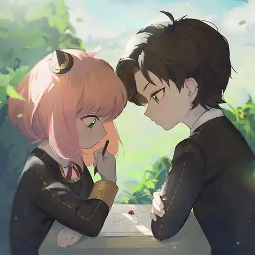 间谍过家家 情侣头像 动漫情头 twi:3meiji1992