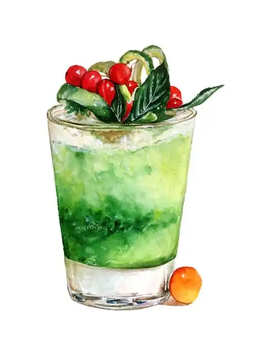 【小美食】水彩 手绘 绘画 插画 原创 冰饮 … - 堆糖,美图壁纸兴趣社