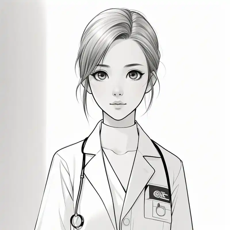 这组穿白大褂的医生头像,绝对是你的不二之选!