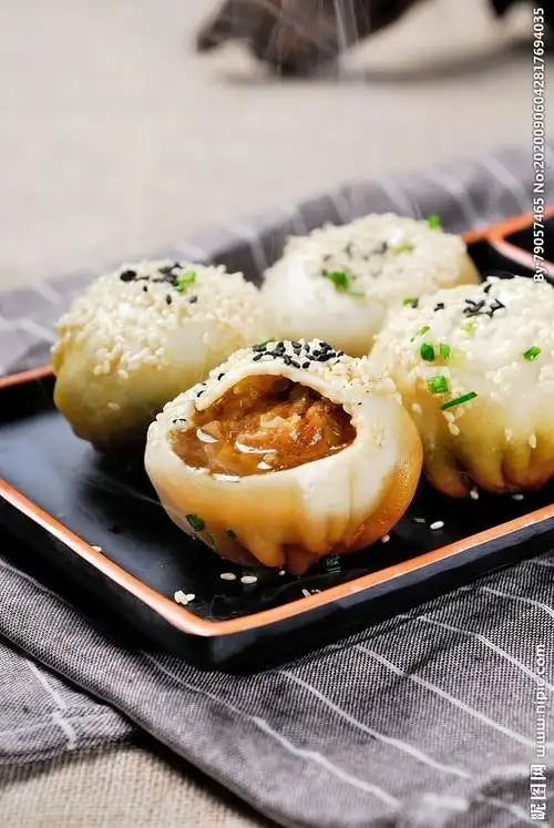 上海生煎包摄影图__传统美食_餐饮美食_摄影图库_昵图网nipic.com