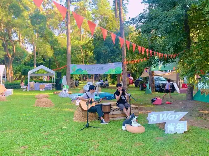 南宁露营良凤江森林公园森林园游会