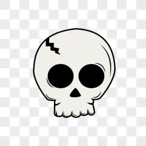 骷髅头珍爱生命,远离毒品手抄报模板图片素材