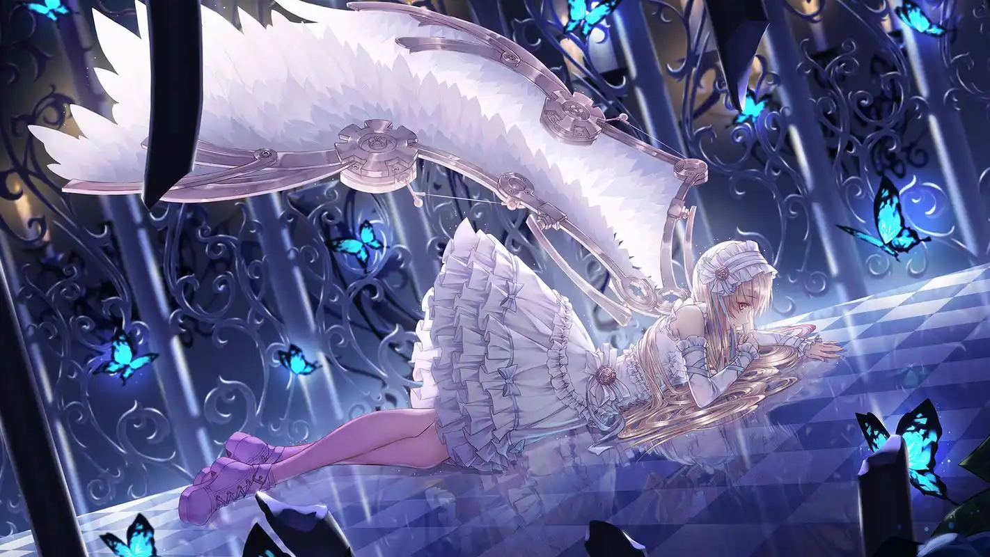 精选日系动漫美女同人高清宽屏桌面壁纸