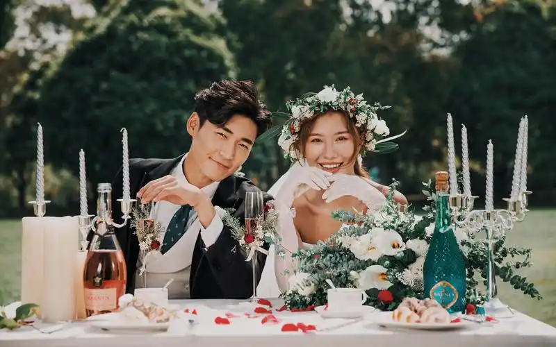 ins纪实森系人气爆款婚纱照