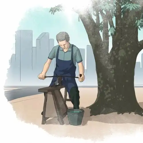 大城市里的磨刀匠一辈子就干了这么一件事
