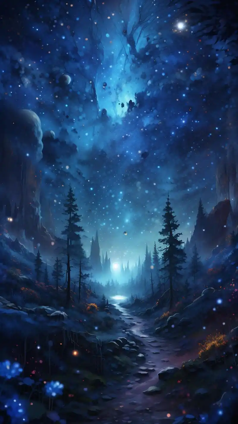 78绝美星空壁纸,手机必备!