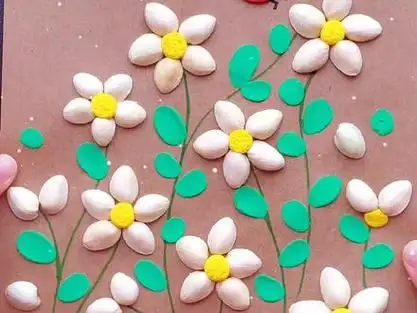 幼儿创意美术 #创意手工 #废物利用 #萌知计划#绘画手工 @抖音青少年