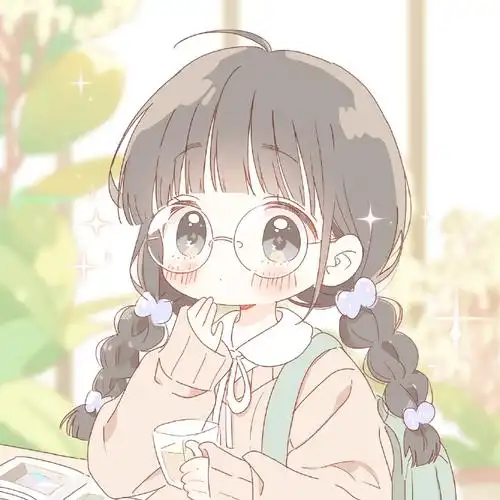 奶茶在手,快乐我有|甜美头像    #二次元新鲜事