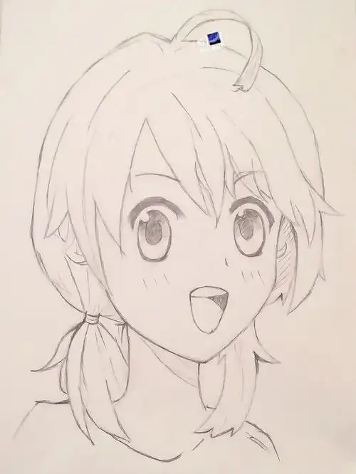 动漫  #素描  #话题  #寻找小红书绘画大神