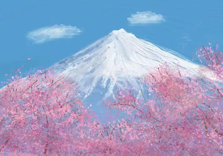 artset4|ipad绘画| 富士山本来就是私有的[呲牙]