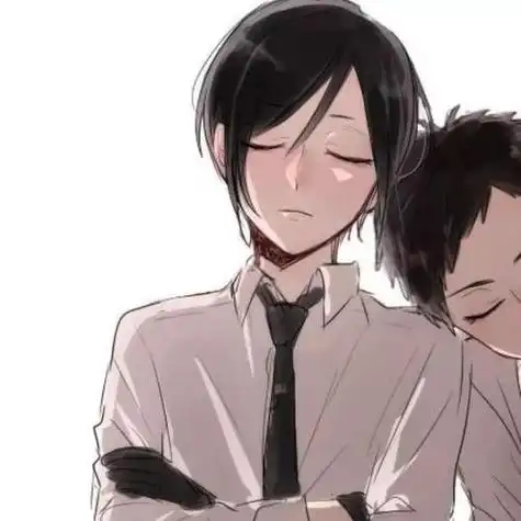 动漫基友情侣头像:要脑子有什么用他只会想你