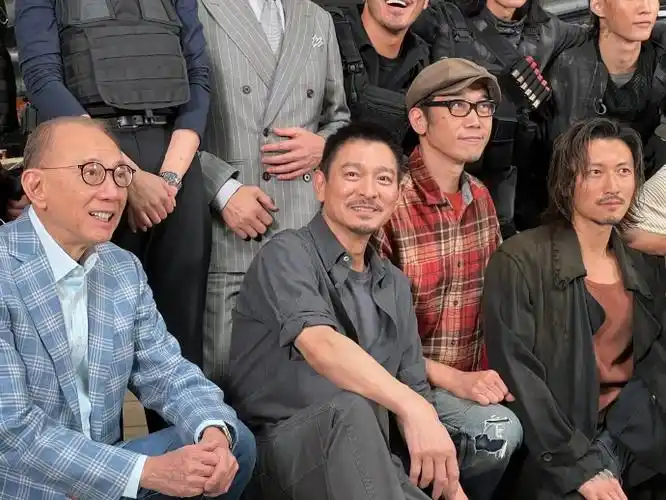 电影怒火漫延开机##刘德华谢霆锋新片怒火漫延开机