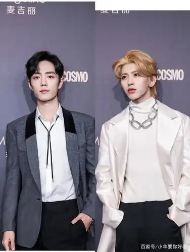 肖战蔡徐坤顶流的碰撞,出席时尚盛典,红毯造型你觉得谁更ok?