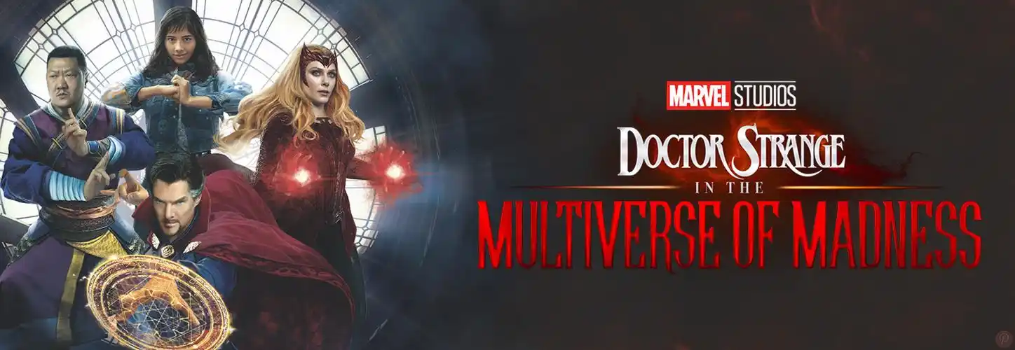 2022年美国电影奇幻冒险片奇异博士2疯狂多元宇宙高清无水印海报轮播