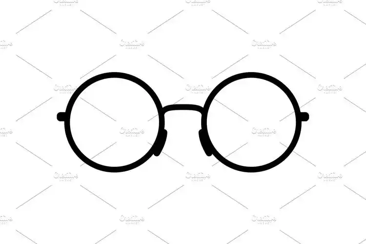 各种类型的眼镜图标 13 pairs of vector eyeglasses