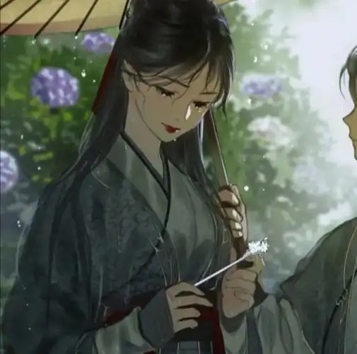 情头超唯美的古风情侣头像